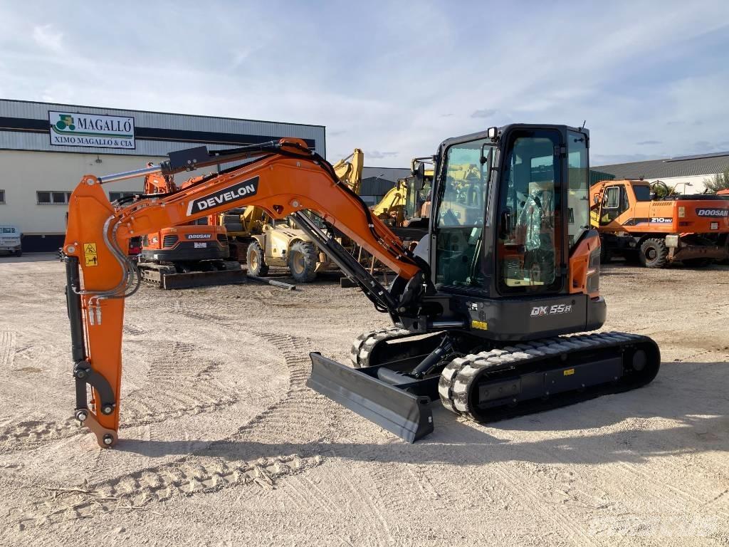 Develon DX 55 R-7 Mini bageri < 7t