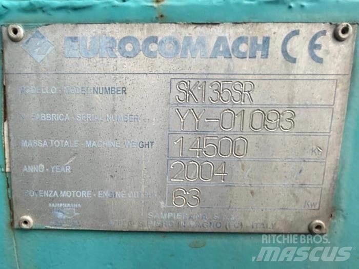 Kobelco SK135SR Polovni specijalni bageri