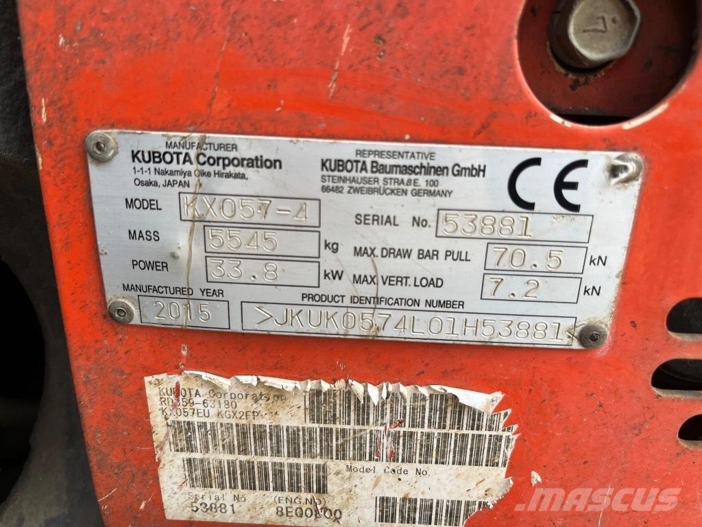 Kubota KX 057-4 Mini bageri < 7t