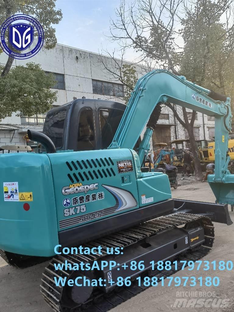 Kobelco SK75-8 Bageri guseničari
