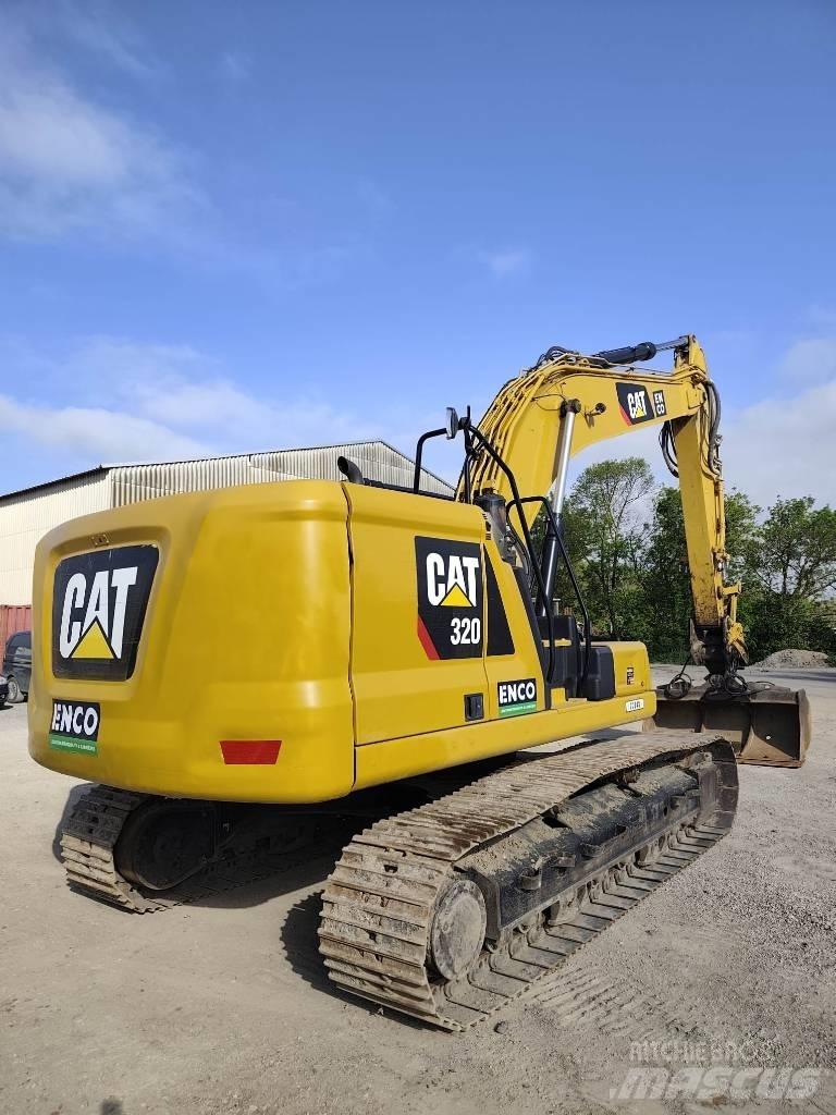 CAT 320 EL Bageri guseničari