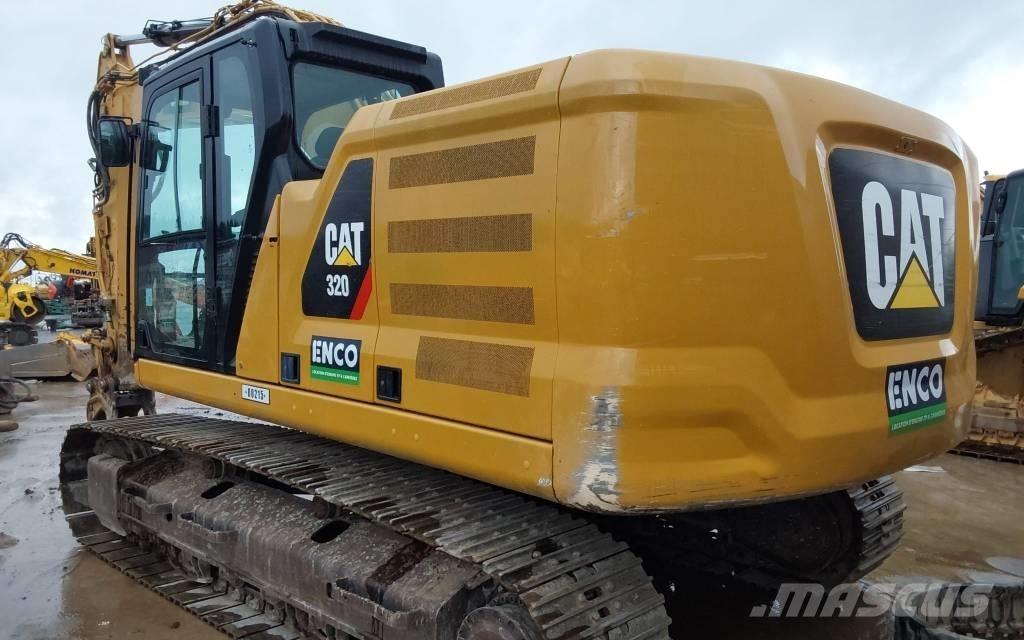 CAT 320 EL Bageri guseničari