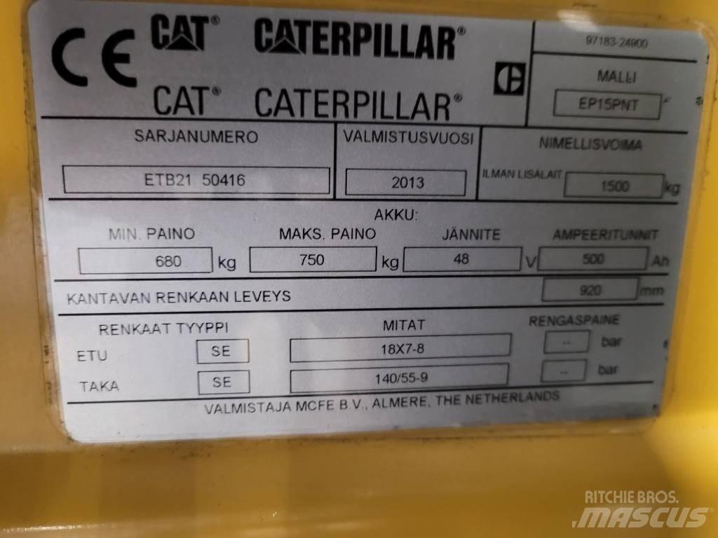 CAT EP15PNT Električni viljuškari