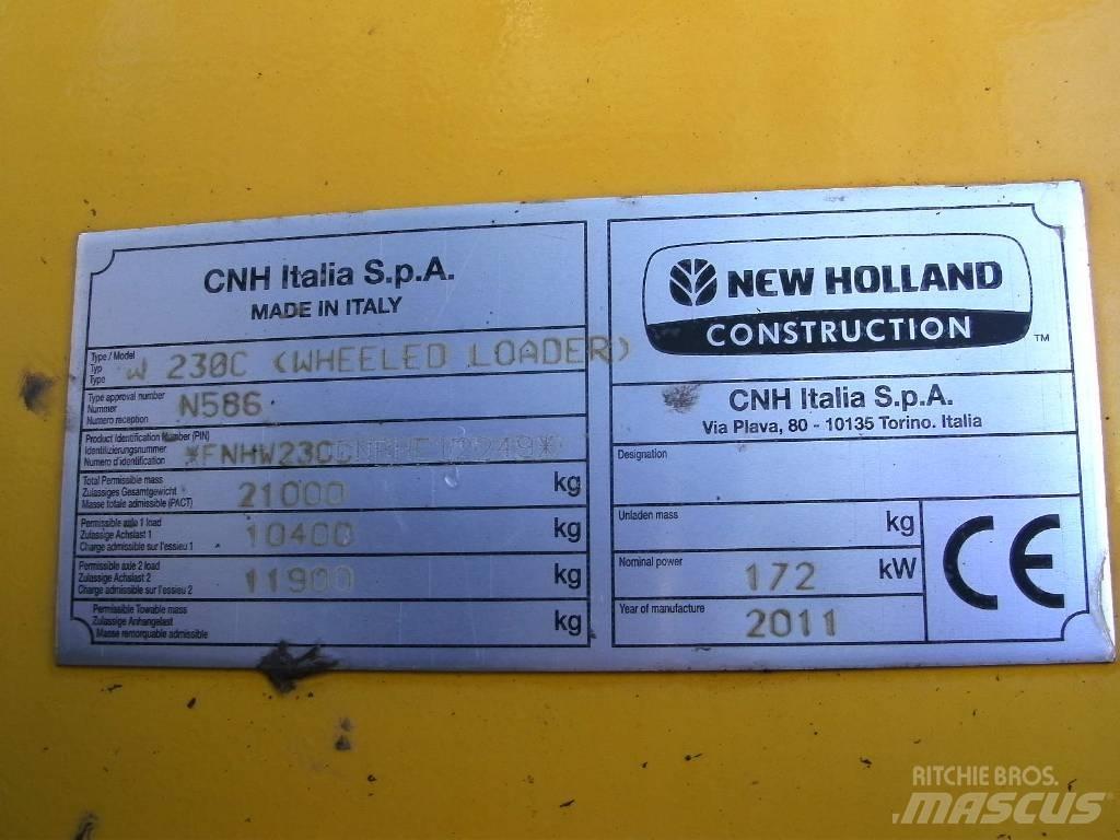 New Holland W 230 C Utovarivači na točkove