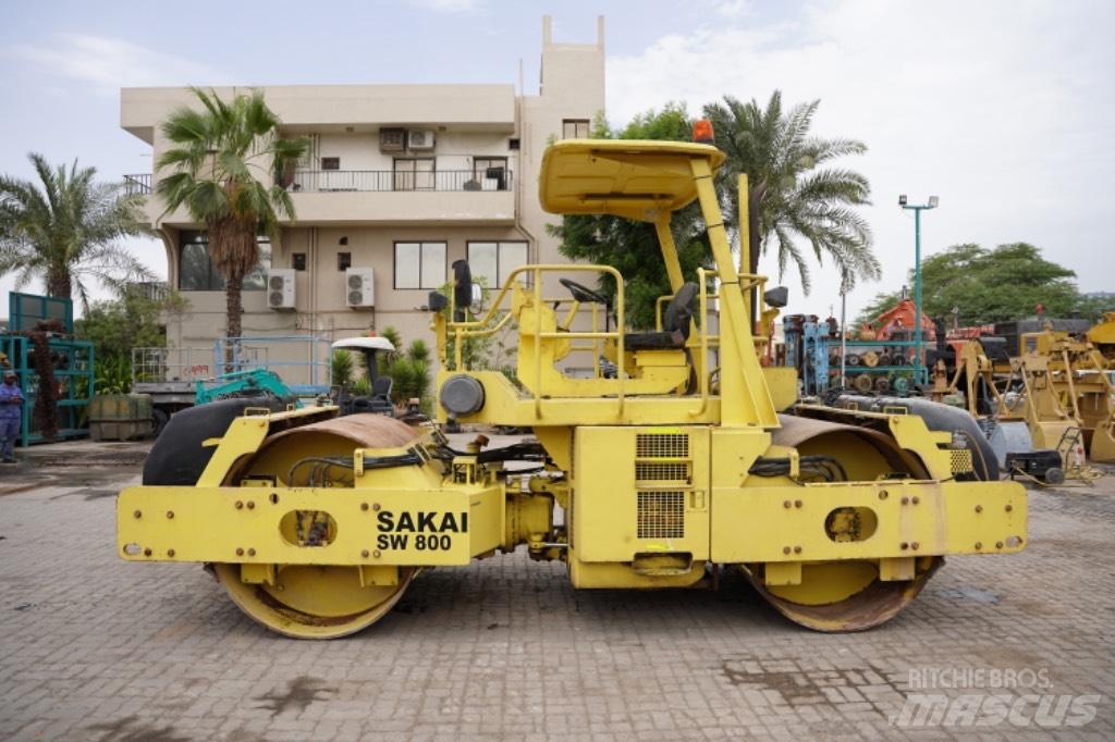Sakai SW 800 Valjci sa duplim bubnjem