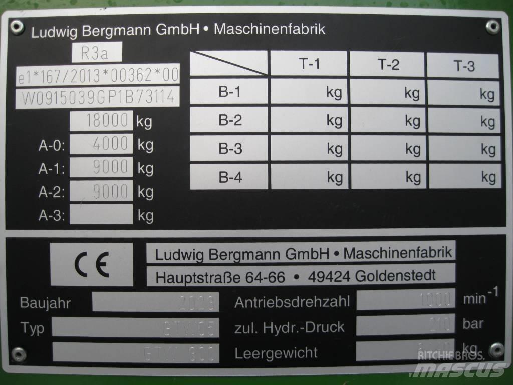 Bergmann GTW 300 Prikolice za zrno