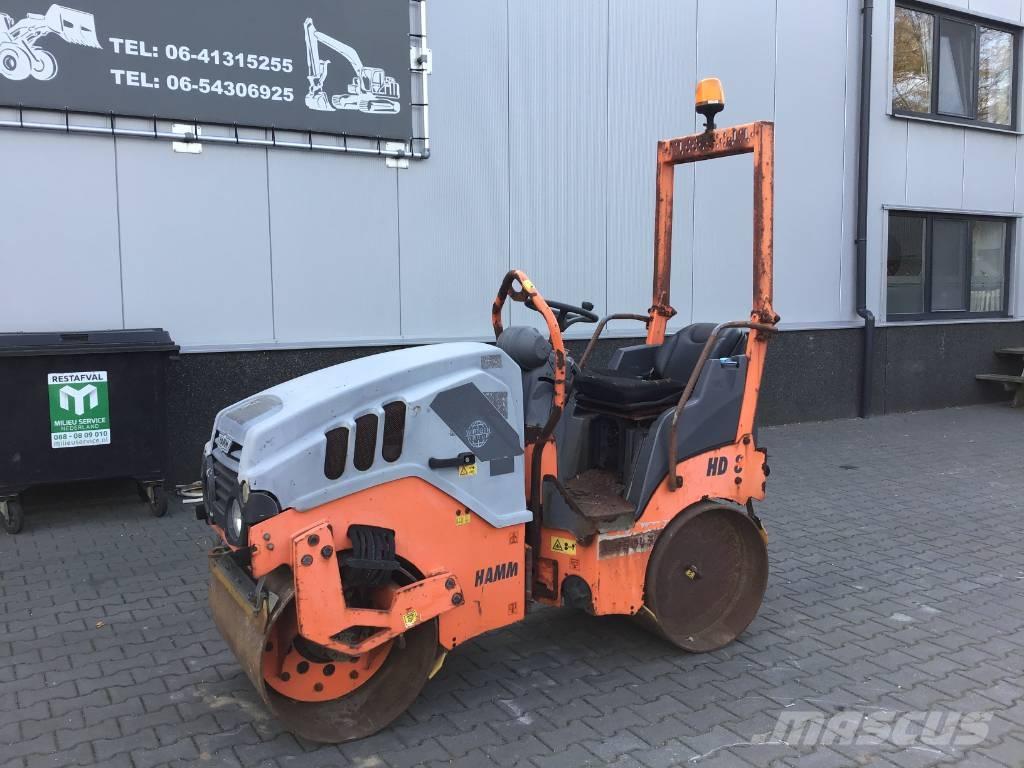 Hamm HD 8 VV Valjci sa duplim bubnjem