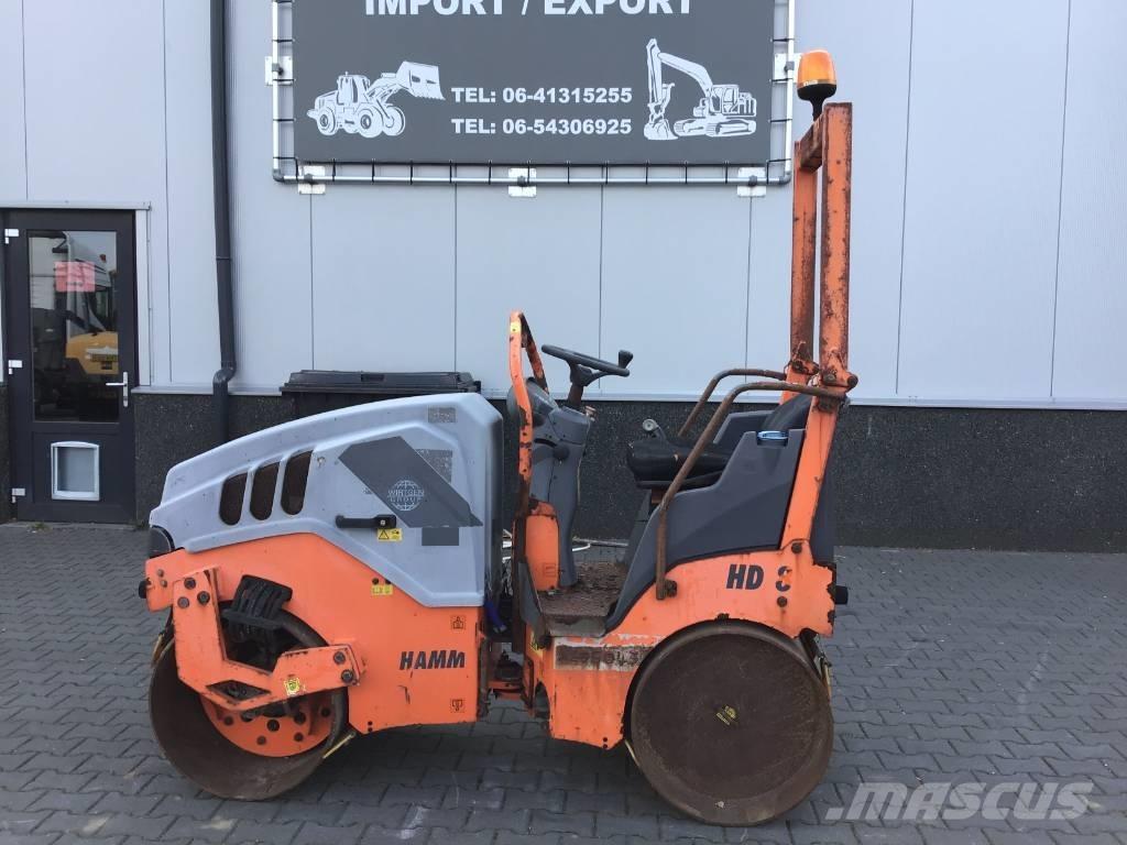 Hamm HD 8 VV Valjci sa duplim bubnjem