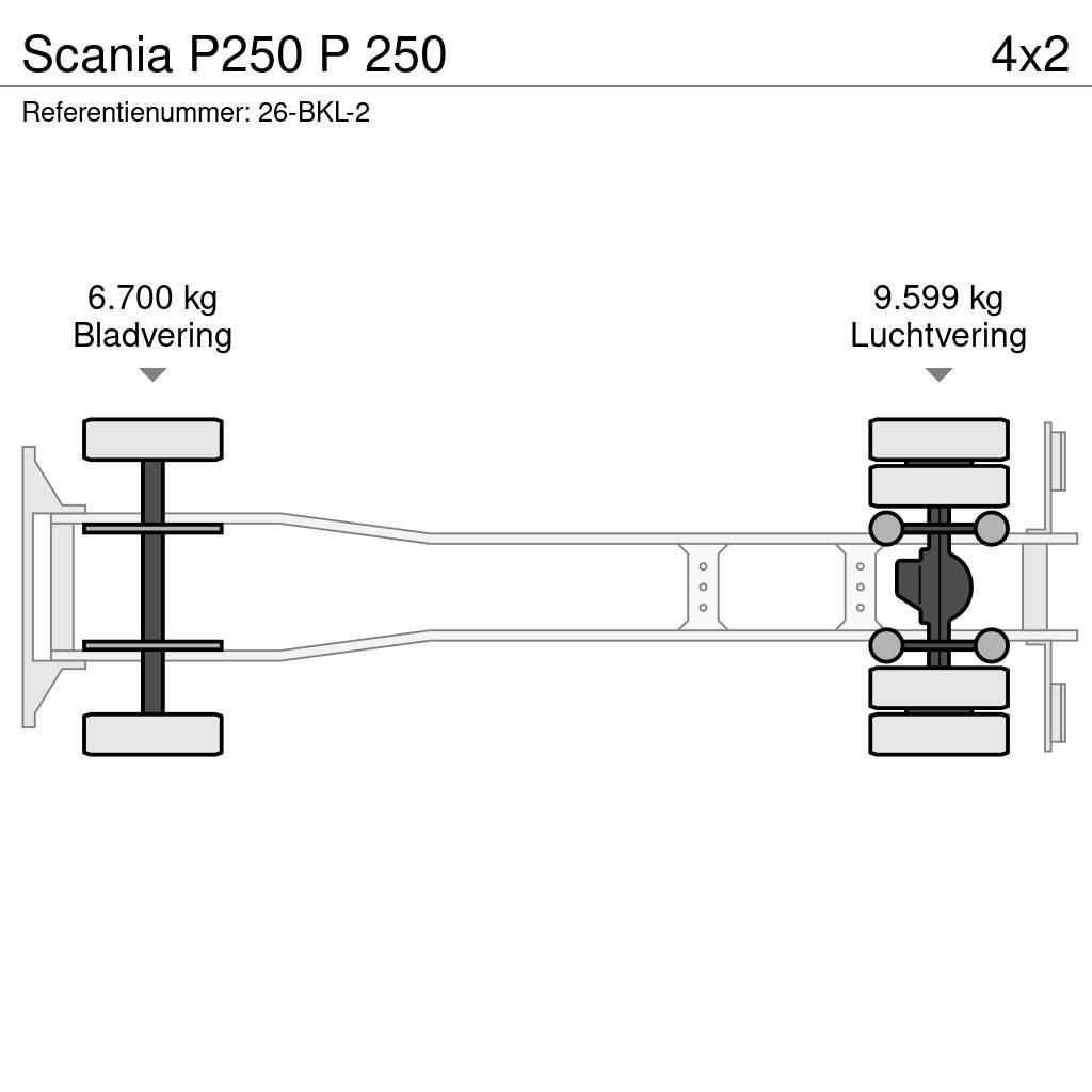 Scania P250 P 250 Sanduk kamioni