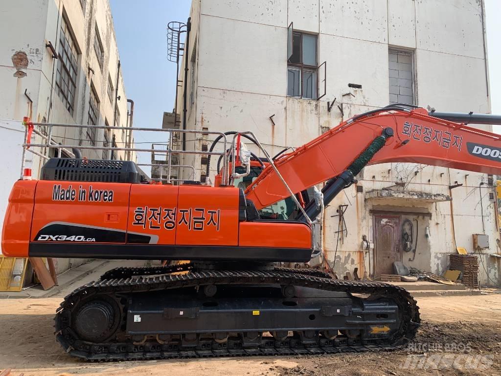 Doosan DX 340 LCA Bageri guseničari