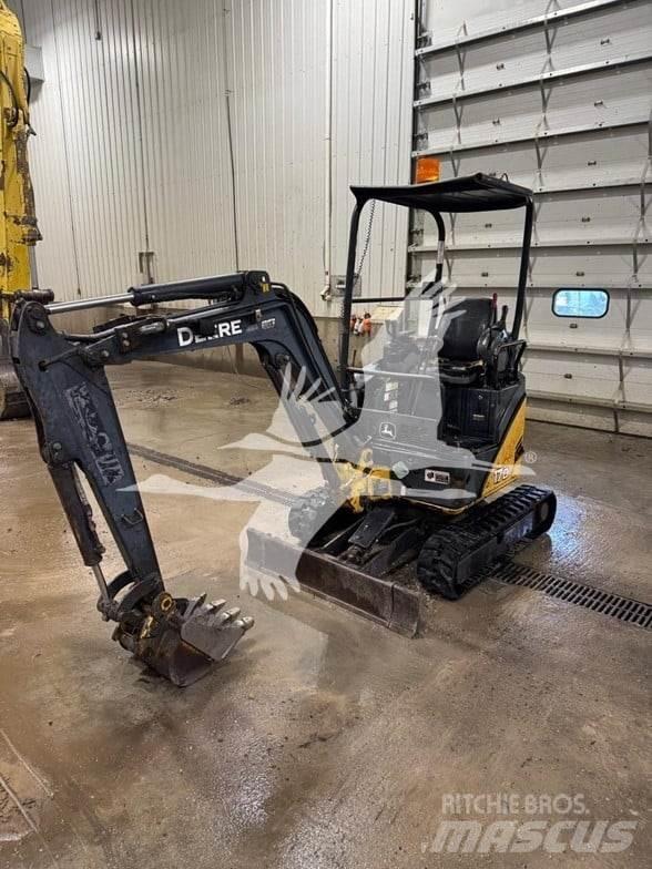John Deere 17 Mini bageri < 7t