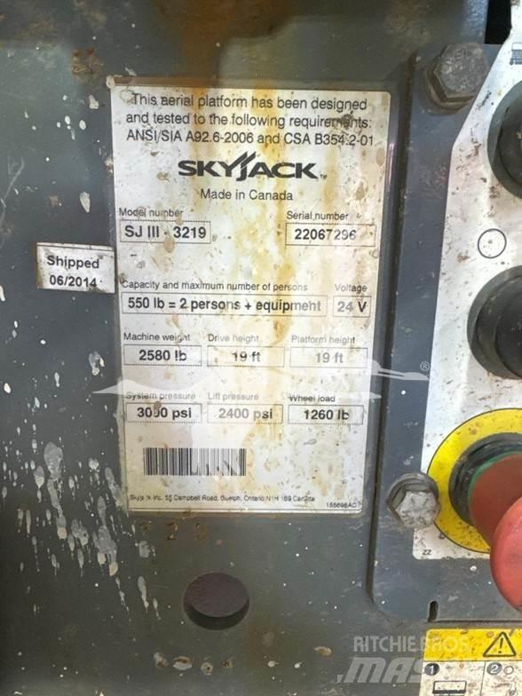 SkyJack SJ3219 Makazaste platforme