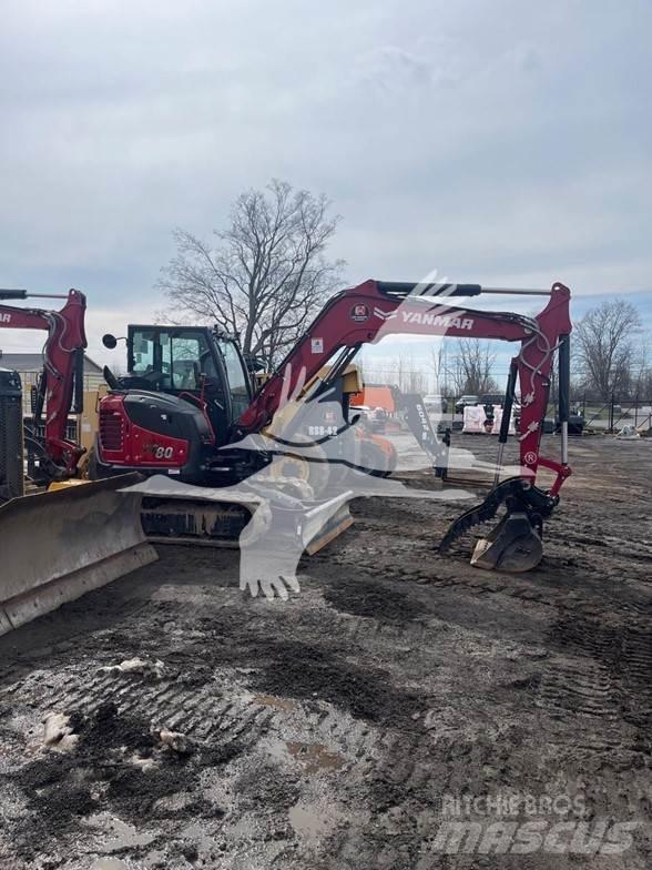 Yanmar VIO80 Bageri guseničari