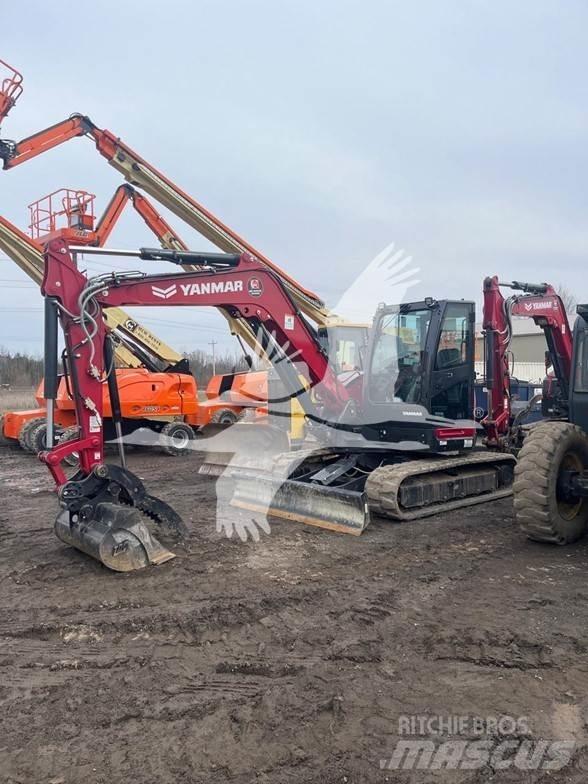 Yanmar VIO80 Bageri guseničari