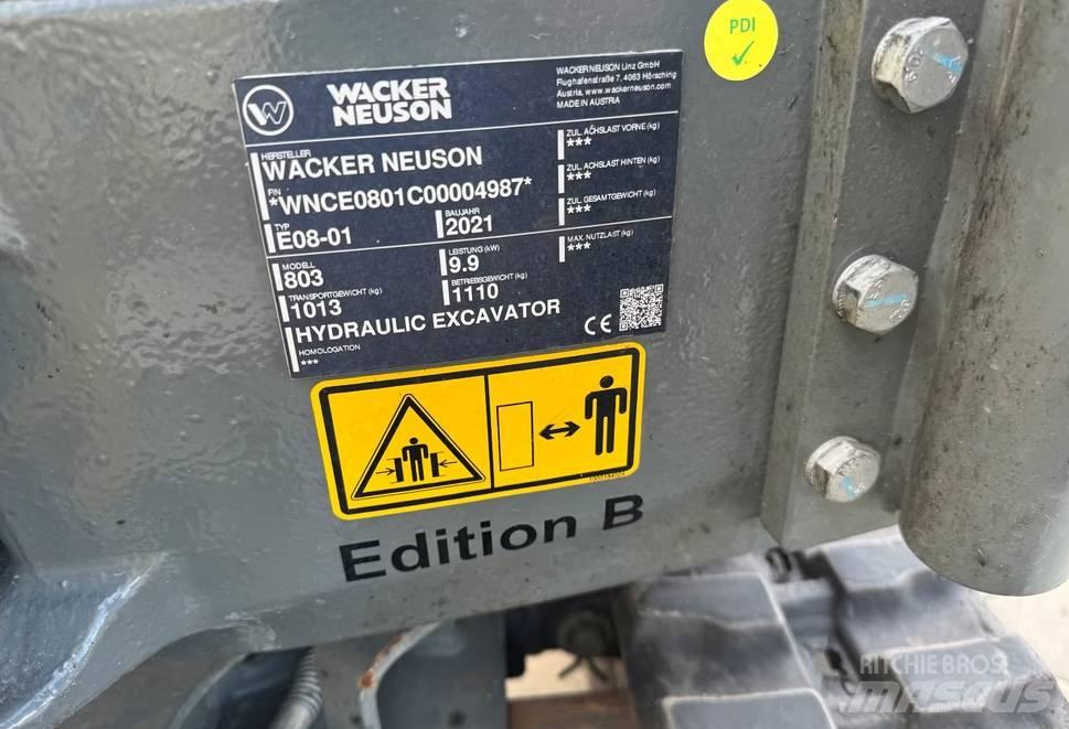 Wacker Neuson 803 Bageri guseničari