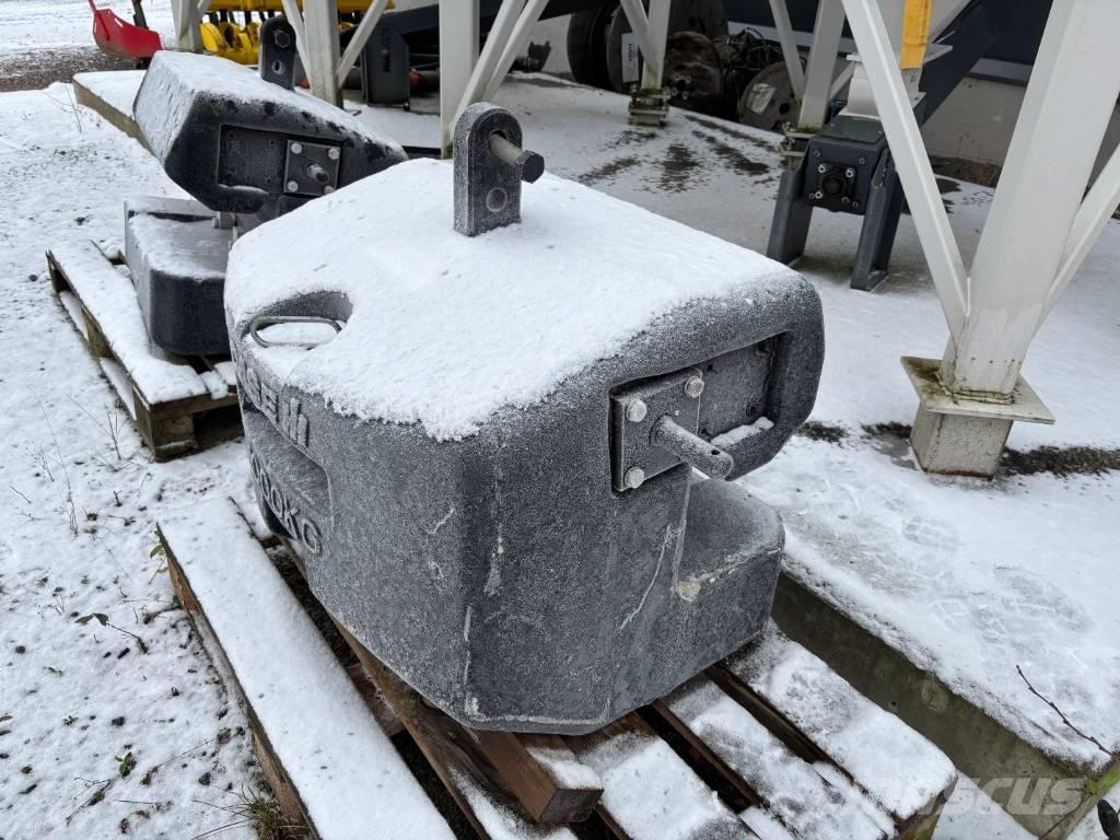  Lisäpaino 1000kg Prednji tegovi