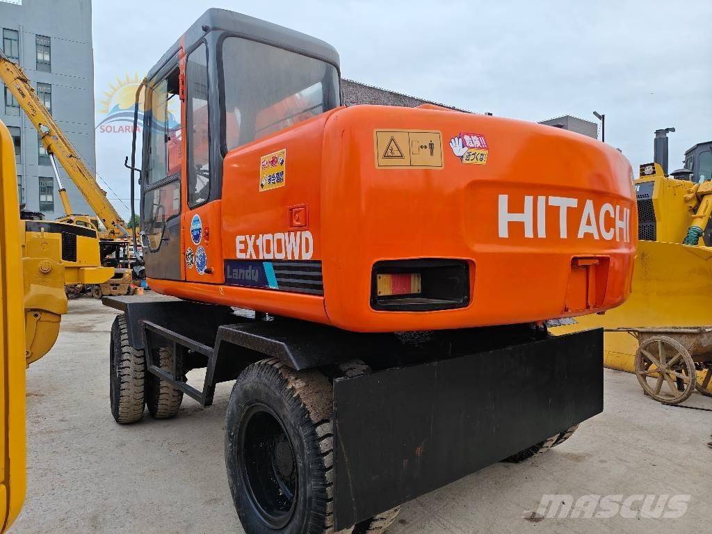 Hitachi EX 100 W D Bageri točkaši