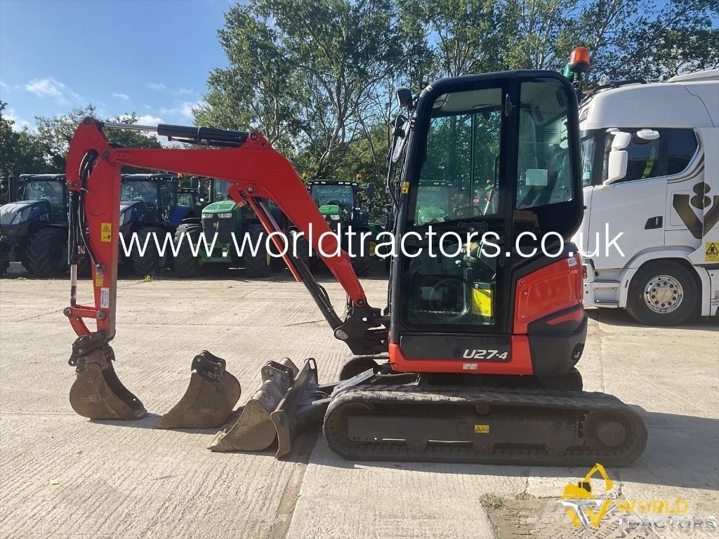 Kubota U 27-4 Mini bageri < 7t