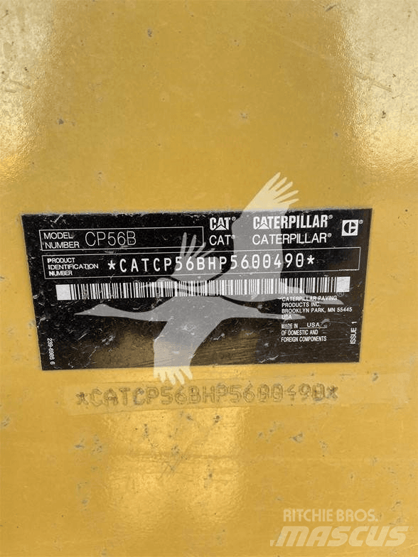 CAT CP56B Valjci sa jednim bubnjem