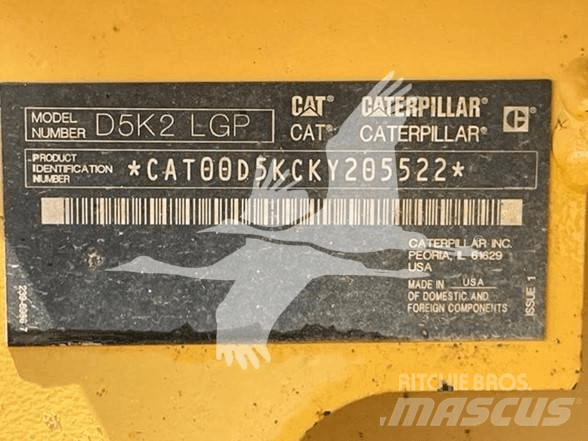 CAT D5K2 LGP Buldožeri guseničari