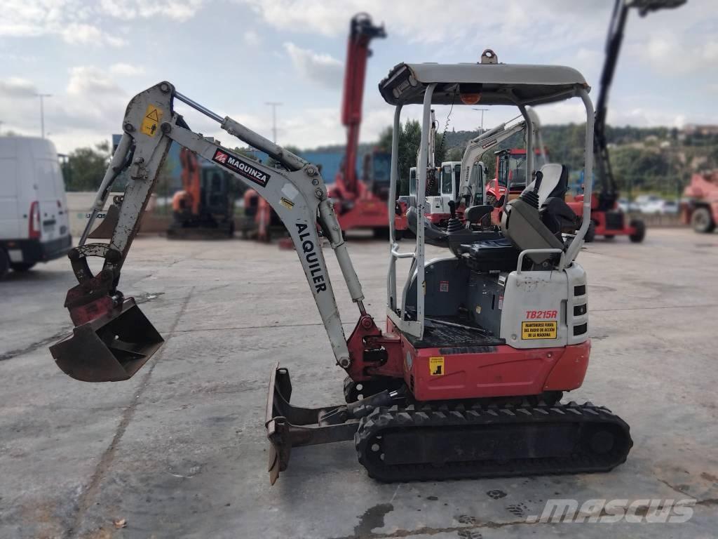 Takeuchi TB 215 R Mini bageri < 7t