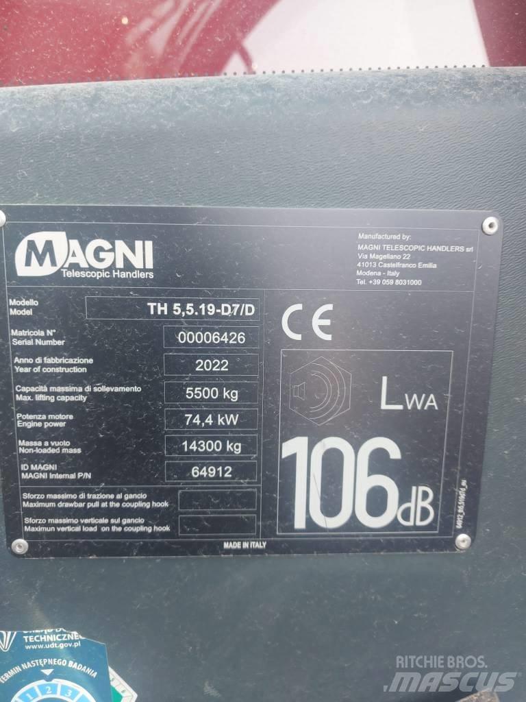 Magni TH 5.5 19 P Teleskopski viljuškari
