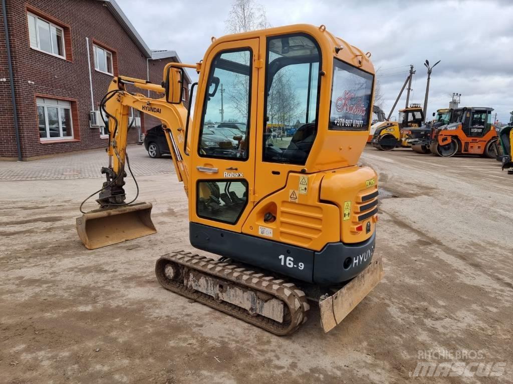Hyundai R16-9 Mini bageri < 7t