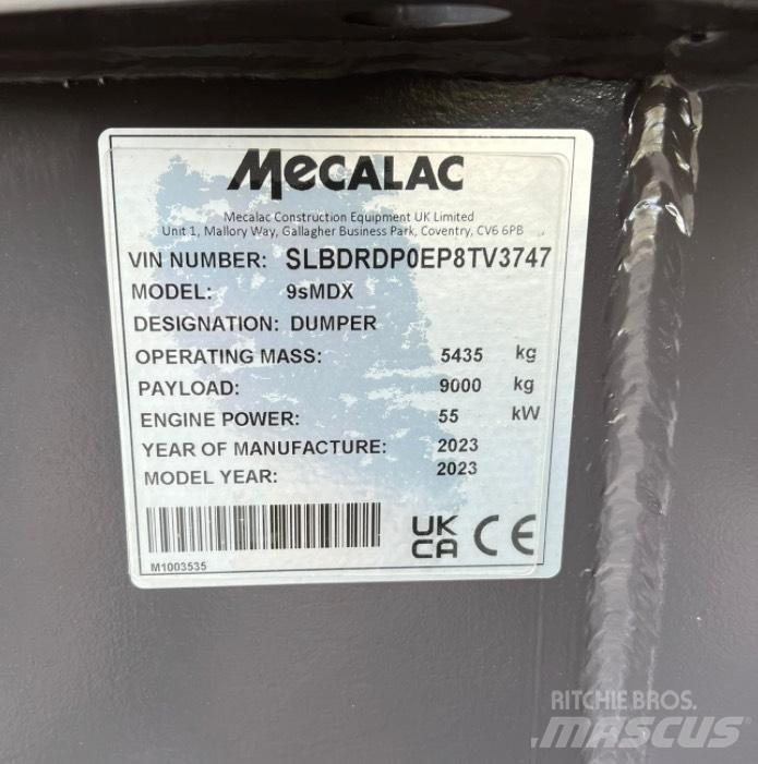 Mecalac 9smdx Zglobni damperi