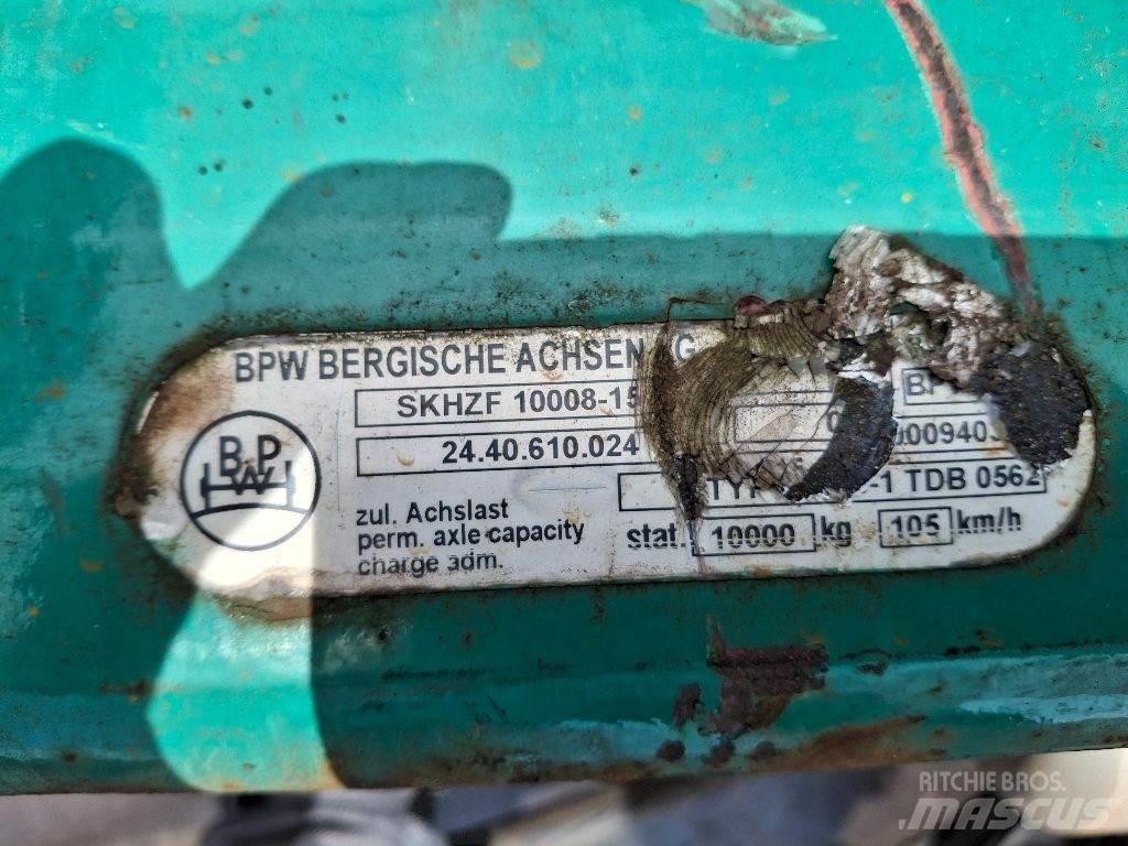 BPW SKHZF 10008-15 Osovine