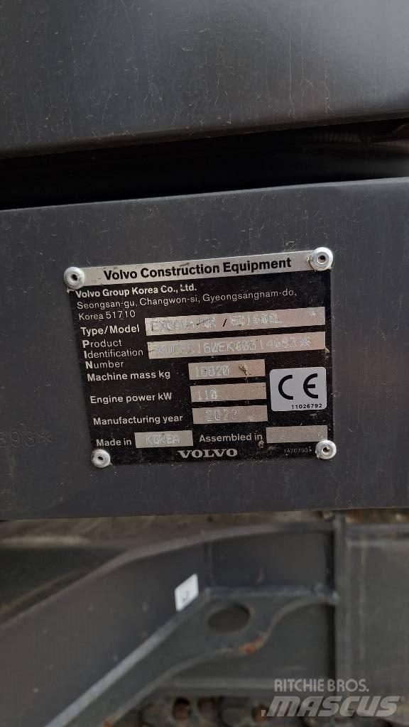 Volvo EC 160 EL Bageri guseničari