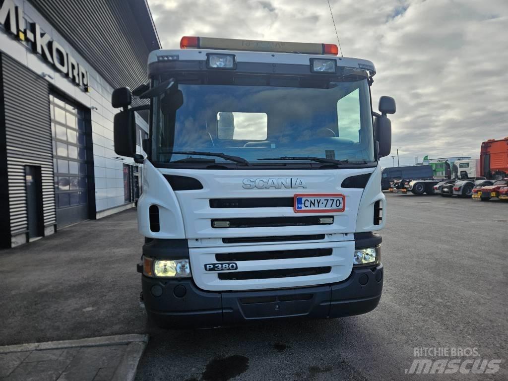 Scania P380 6x2*4 Rol kiper kamioni sa kukom za podizanje tereta