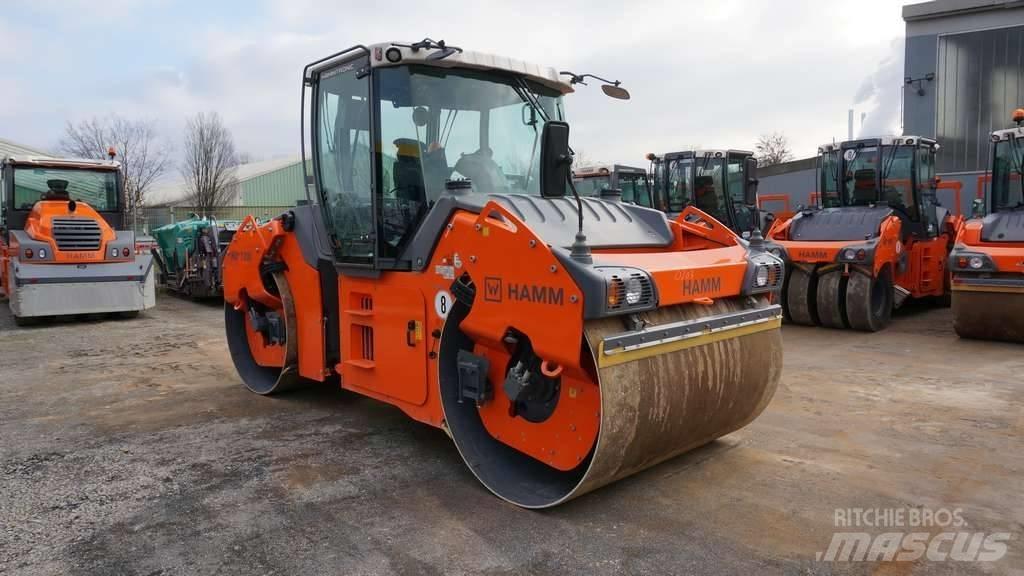 Hamm HD+120iVV Valjci sa duplim bubnjem