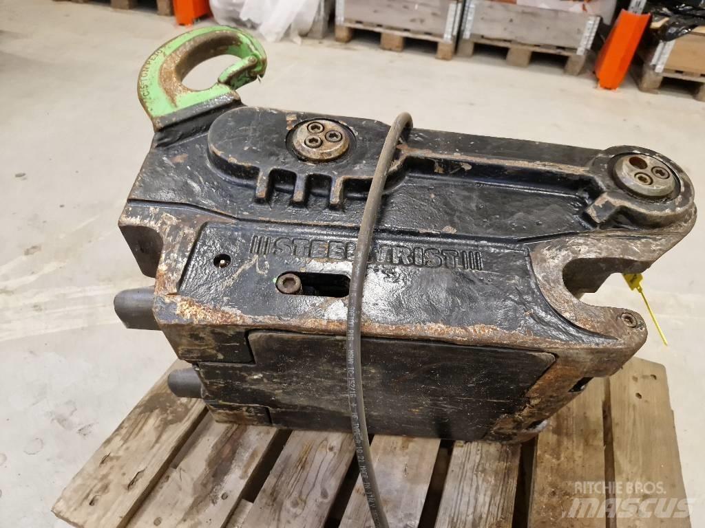 Steelwrist s60 fæste Boom i dipper strele