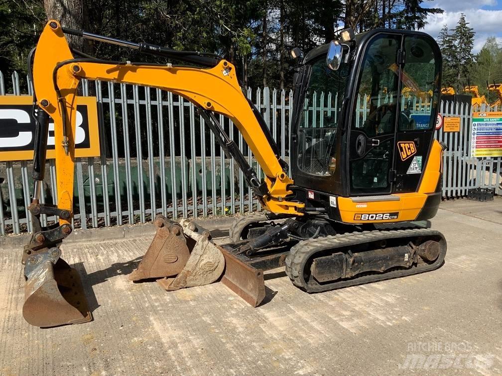 JCB 8026 CTS Mini bageri < 7t