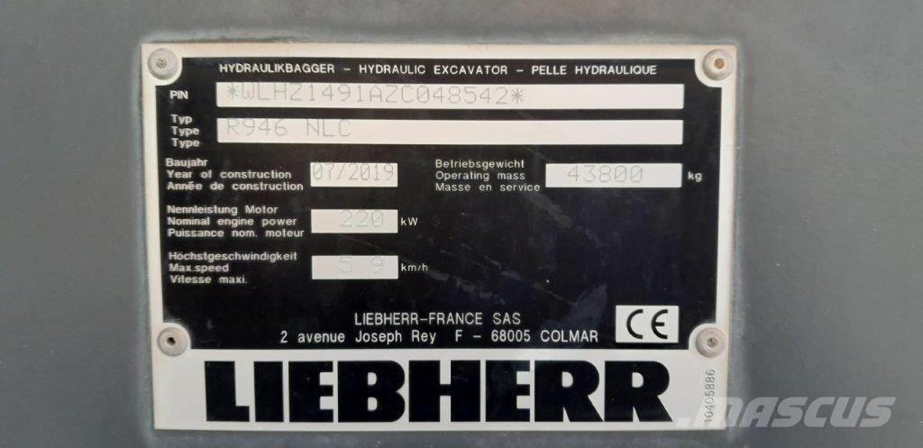 Liebherr R946 Bageri guseničari