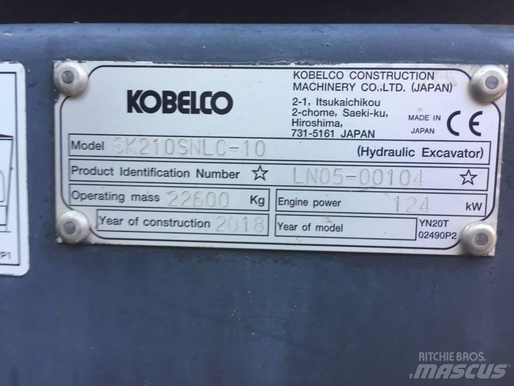Kobelco SK210NLC Bageri guseničari
