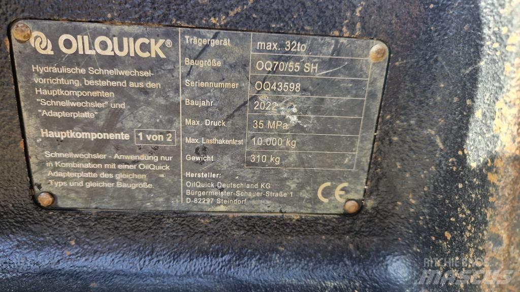 OilQuick OQ70/55 Brze spojke