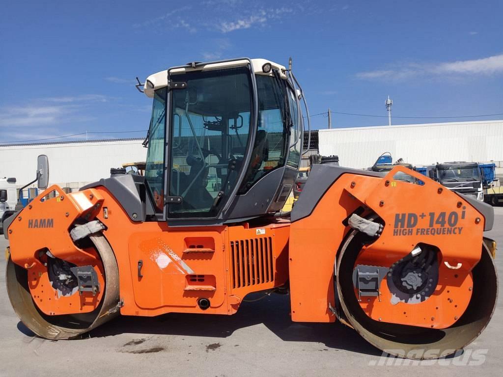Hamm HD+ 140i VV-HF Valjci sa duplim bubnjem