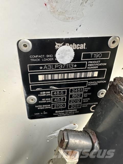 Bobcat T 190 Skid steer mini utovarivači
