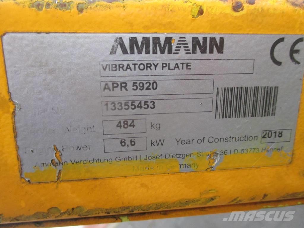 Ammann APR 5920 Vibro ploče