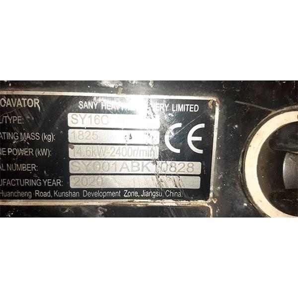 Sany 16C Mini bageri < 7t