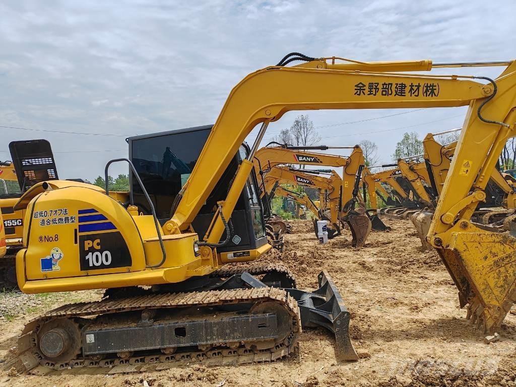 Komatsu PC 100 Bageri guseničari
