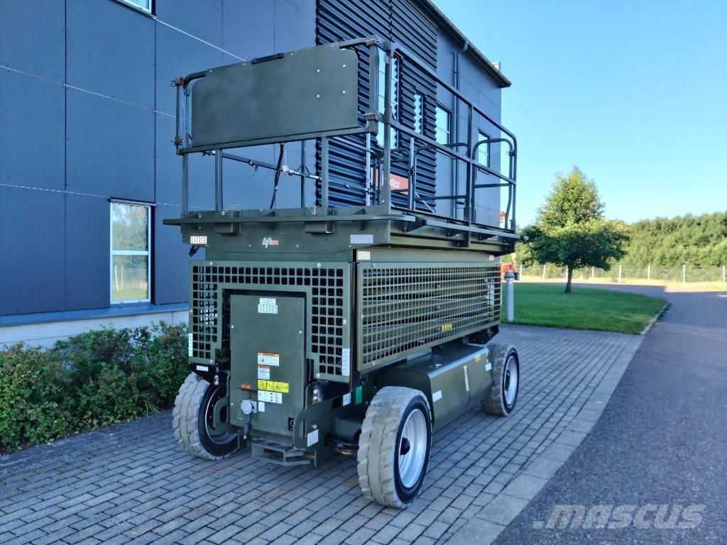 JLG M 3369 Saxlift Makazaste platforme
