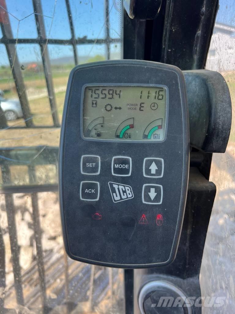 JCB JS 260 XD Kočnice