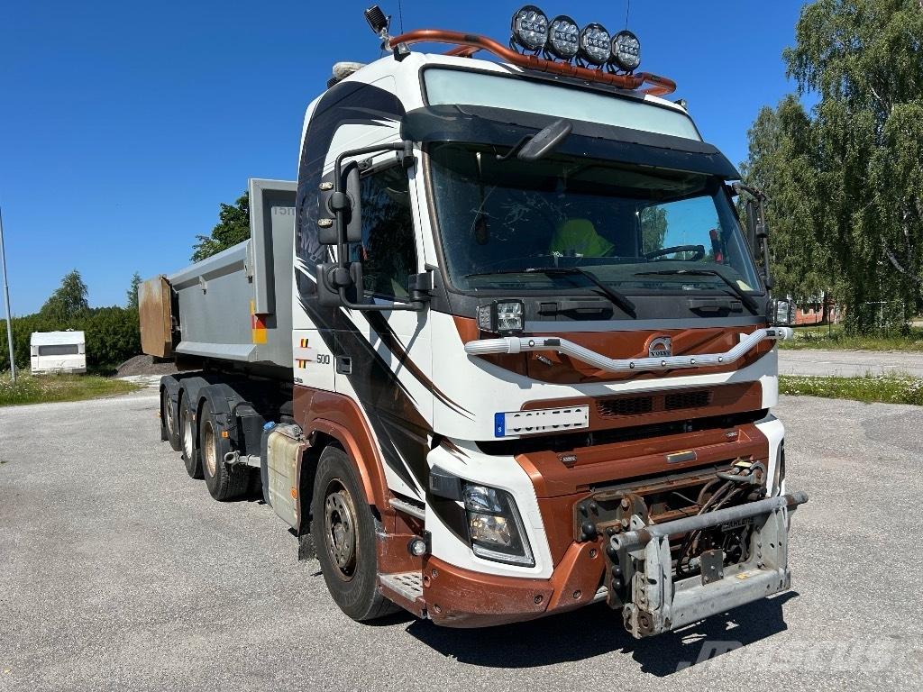 Volvo FMX 510 Rol kiper kamioni sa kukom za podizanje tereta