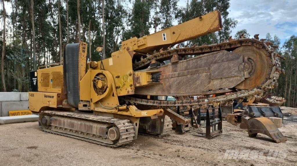 Vermeer T850 Rovokopači freze za kanale Trenčeri