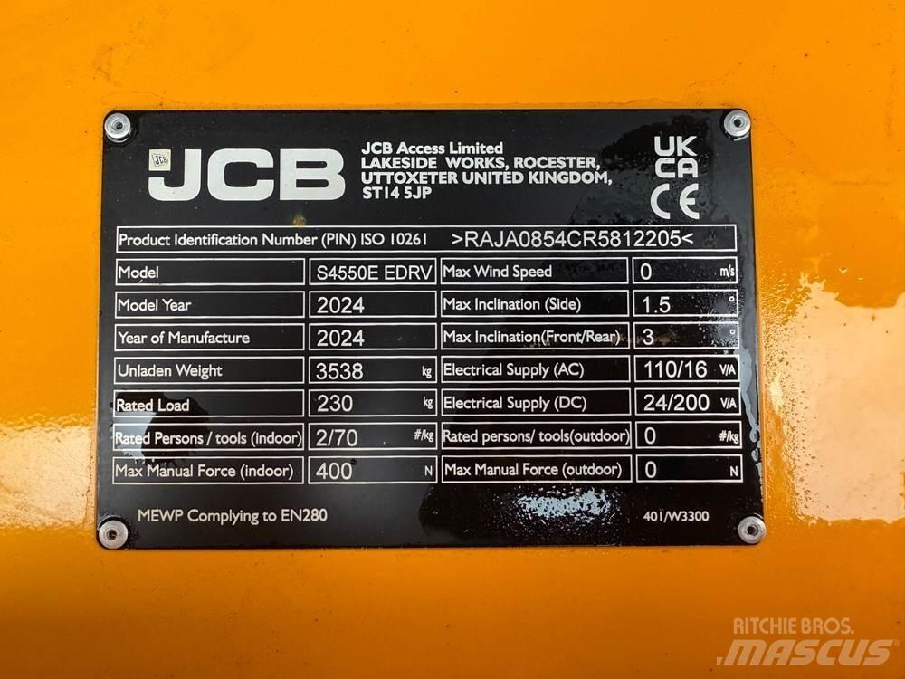 JCB S4550E Makazaste platforme