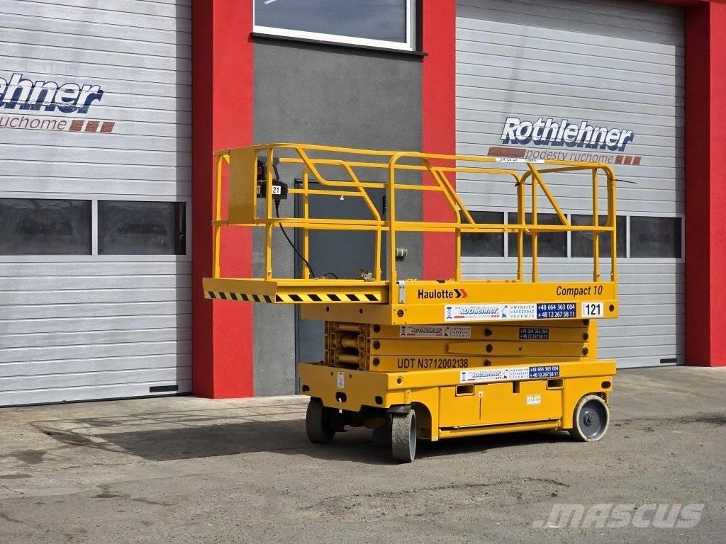 Haulotte Compact 10 Makazaste platforme