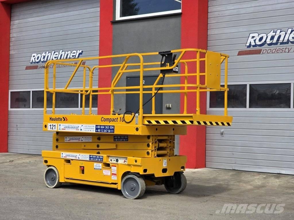 Haulotte Compact 10 Makazaste platforme