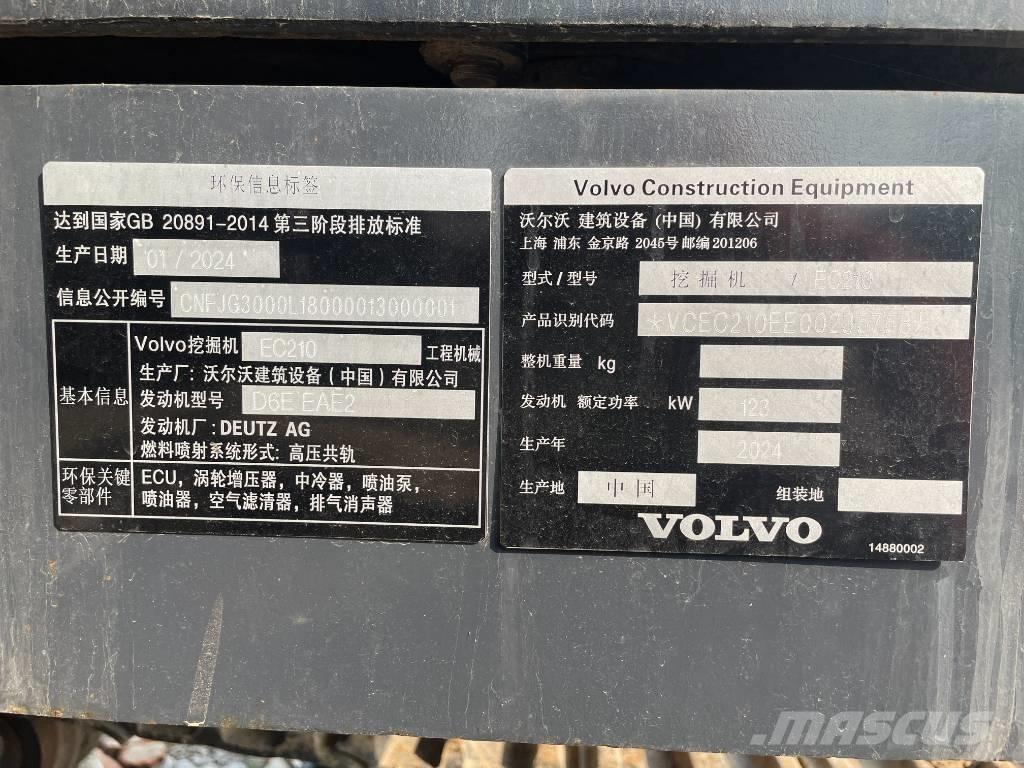 Volvo EC 210 Bageri guseničari